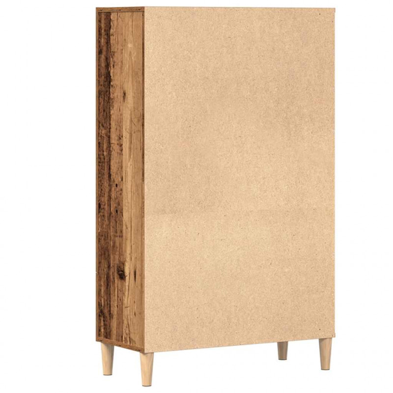 Kredens, stare drewno, 70x31x115 cm, materiał drewnopochodny