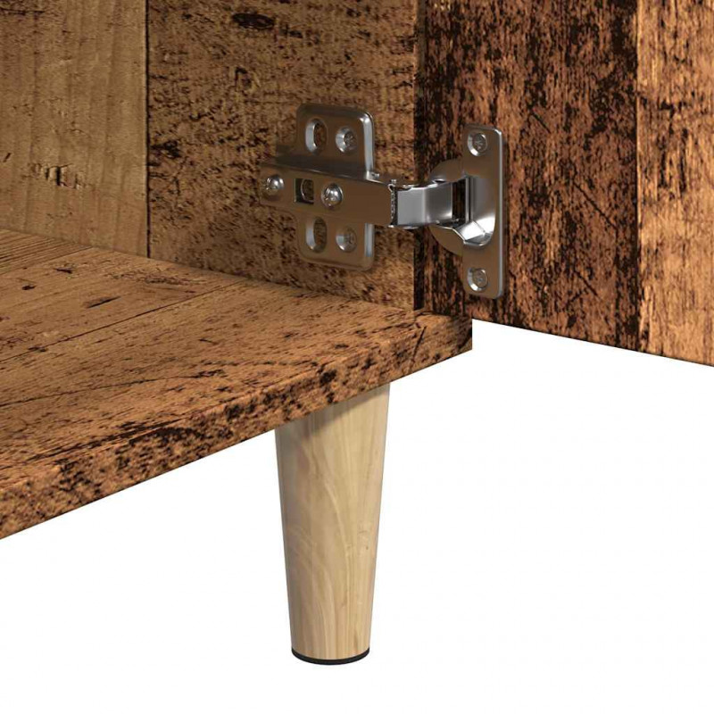 Szafka pod TV, stare drewno, 102x35x50 cm