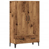 Kredens, stare drewno, 70x31x115 cm, materiał drewnopochodny