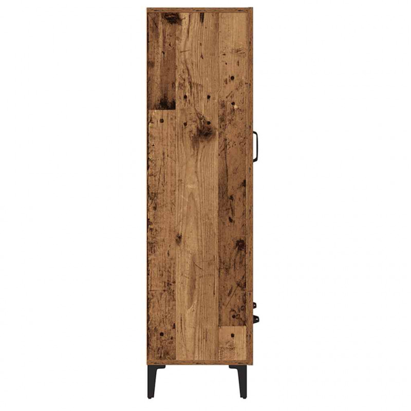 Kredens, stare drewno, 70x31x115 cm, materiał drewnopochodny