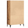 Kredens, stare drewno, 70x31x115 cm, materiał drewnopochodny