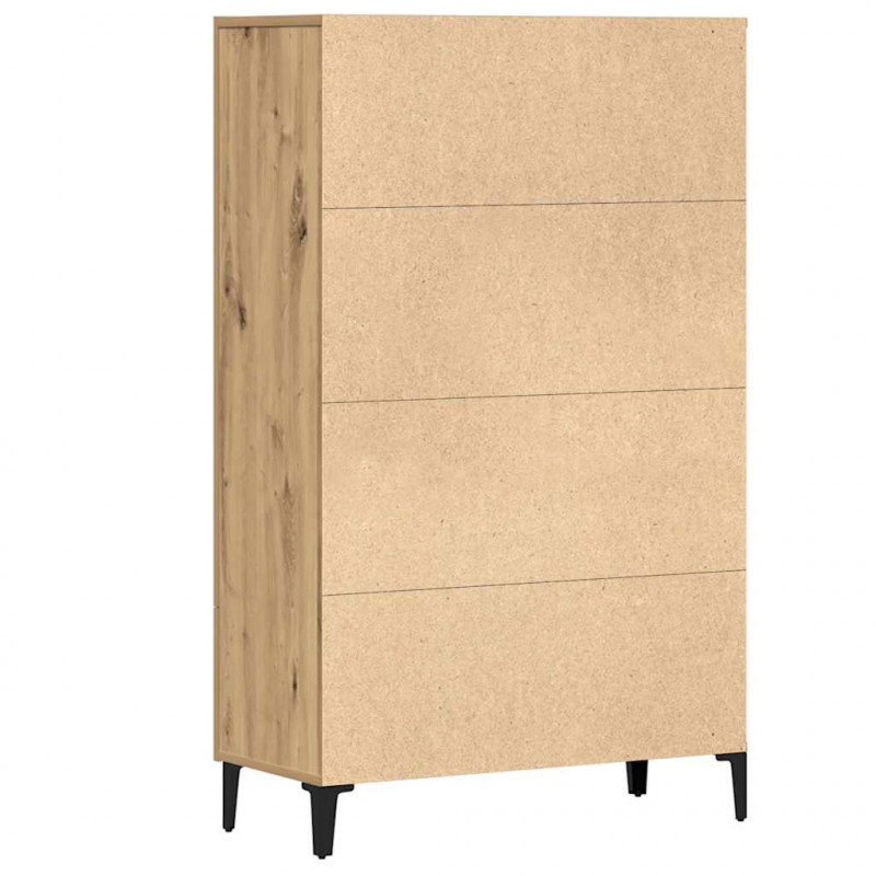 Szafka, dąb artisian, 70x31x115 cm, materiał drewnopochodny