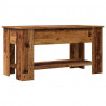 Stolik kawowy Stare drewno 101x49x52 cm Drewno klejone