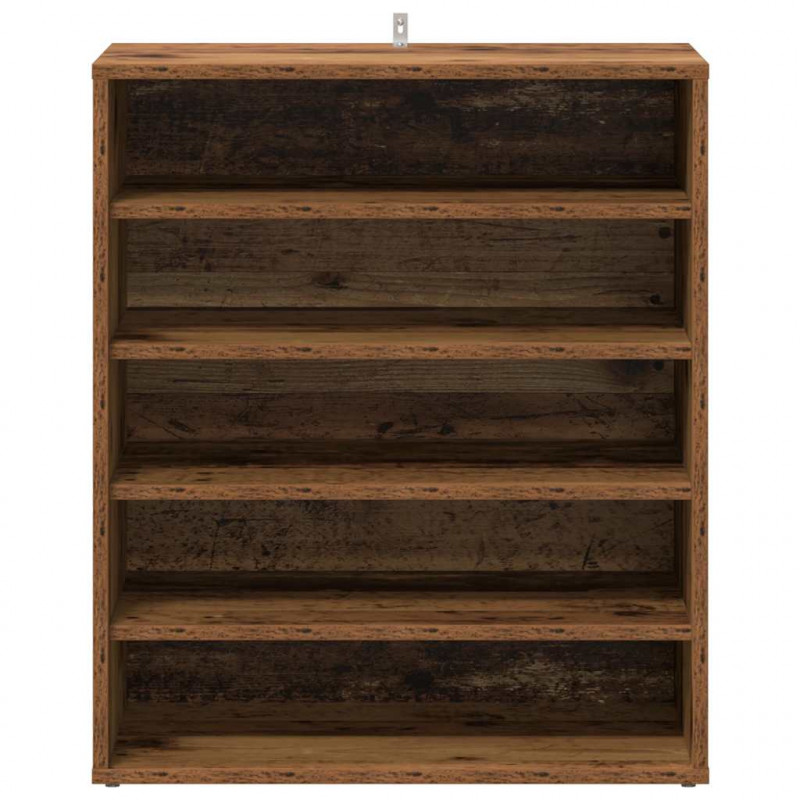 Szafka na buty, stare drewno 60x35x70cm materiał drewnopochodny