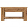 Stolik kawowy Artisan Oak 101x49x52 cm Drewno klejone