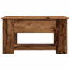 Stolik kawowy Stare drewno 79x49x41 cm Drewno klejone