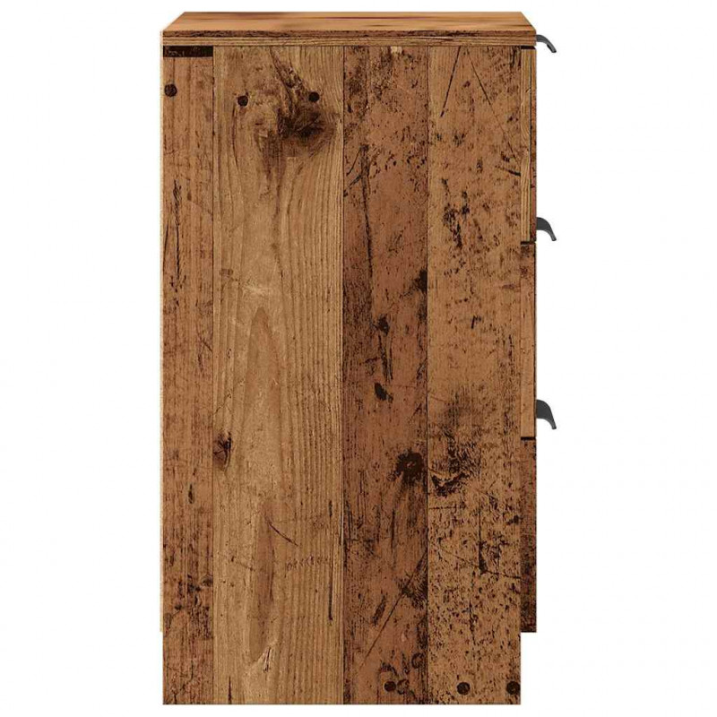 Szafka nocna, stare drewno, 40x36x65cm, materiał drewnopochodny