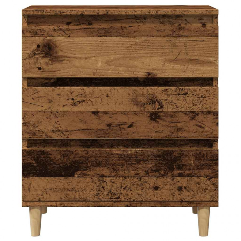 Komoda, stare drewno, 60x35x70 cm, materiał drewnopochodny