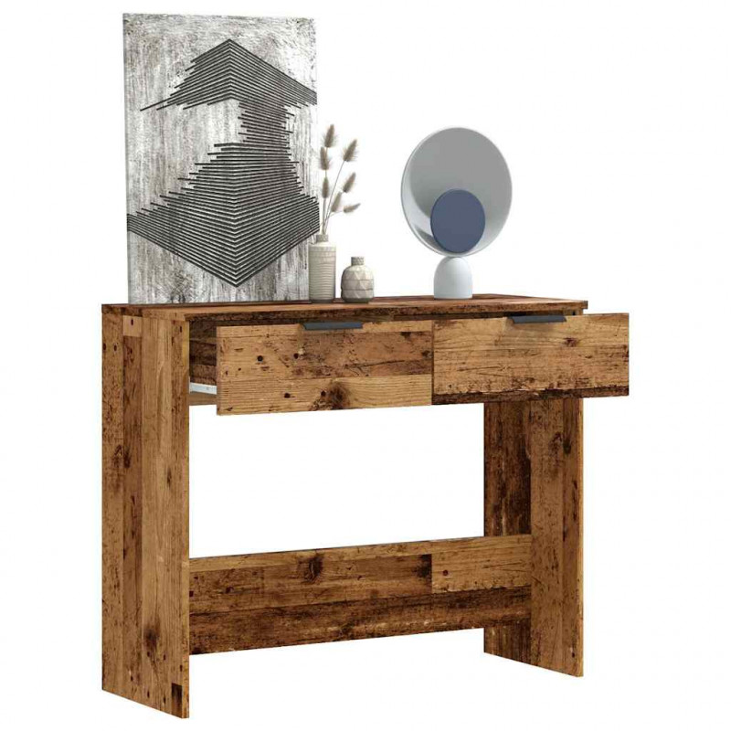 Stolik konsolowy, stare drewno, 90x36x75 cm