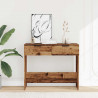 Stolik konsolowy, stare drewno, 90x36x75 cm