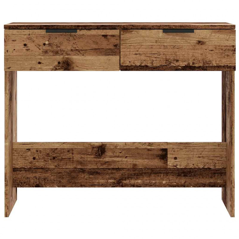 Stolik konsolowy, stare drewno, 90x36x75 cm