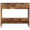 Stolik konsolowy, stare drewno, 90x36x75 cm