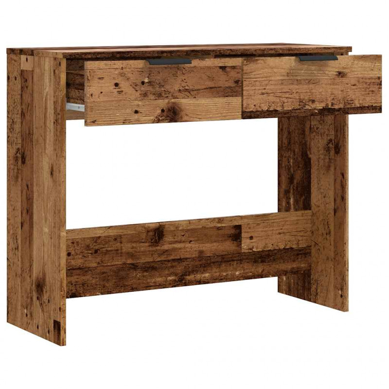 Stolik konsolowy, stare drewno, 90x36x75 cm