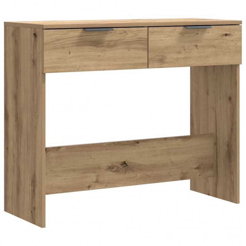 Stolik konsolowy, dab artisan, 90x36x75 cm