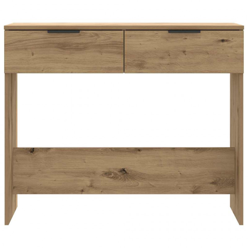 Stolik konsolowy, dab artisan, 90x36x75 cm