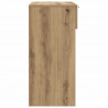 Stolik konsolowy, dab artisan, 90x36x75 cm
