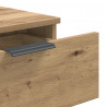 Stolik konsolowy, dab artisan, 90x36x75 cm