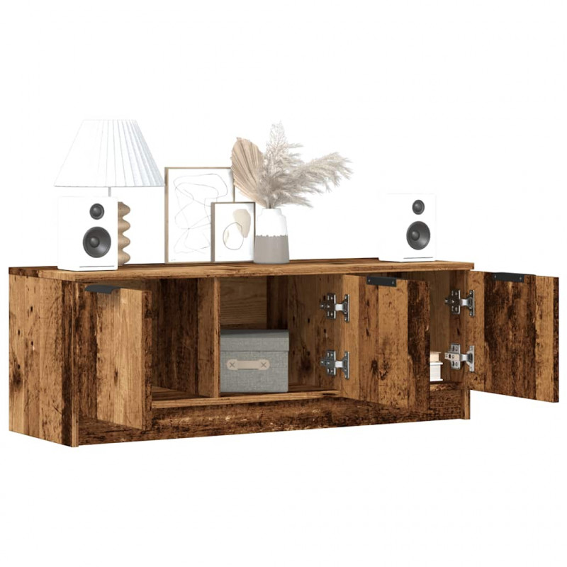 Szafka pod telewizor, stare drewno, 102x35x36,5 cm