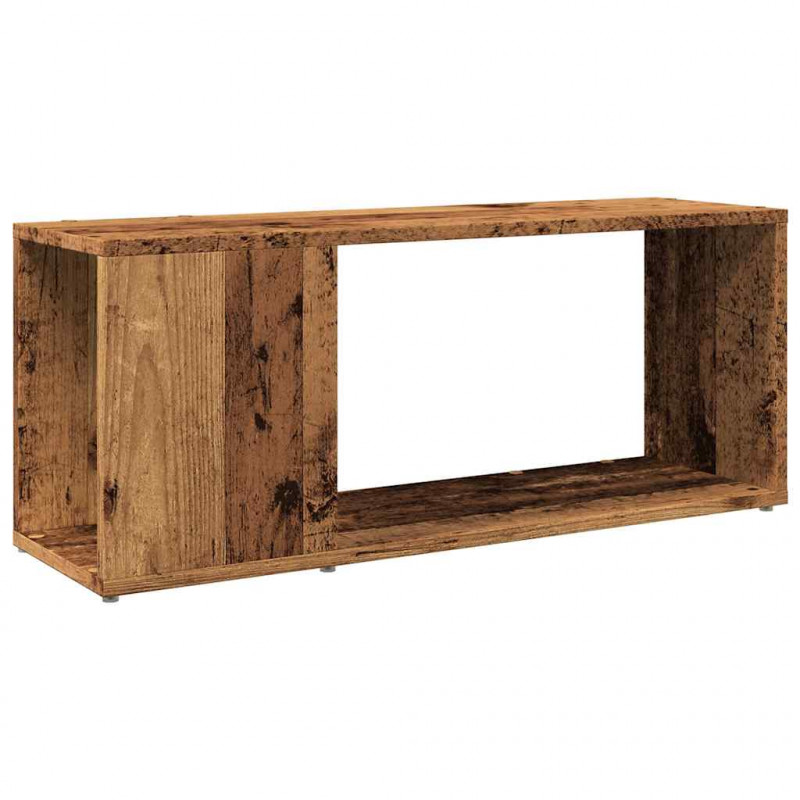 Szafka pod TV, stare drewno, 80x24x32 cm