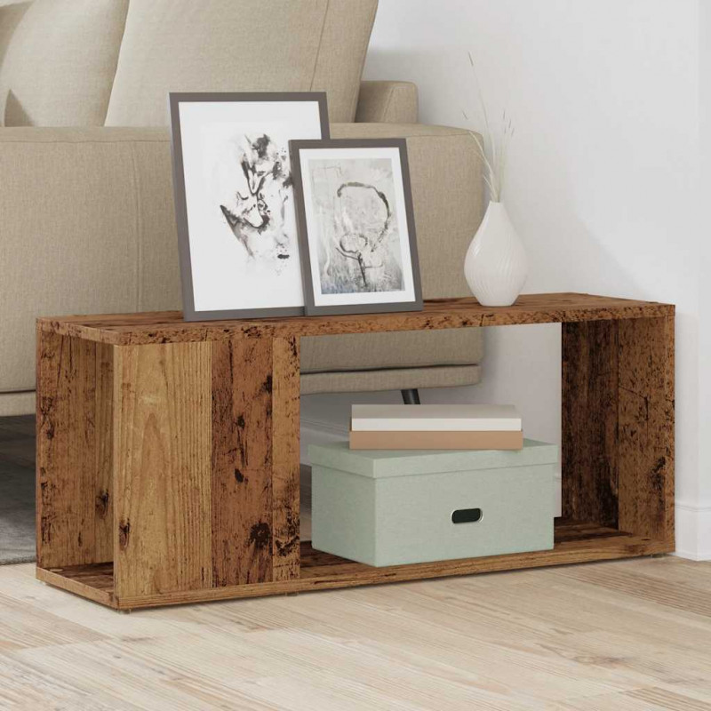 Szafka pod TV, stare drewno, 80x24x32 cm