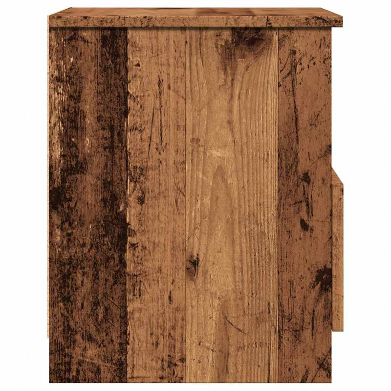 Szafka nocna, stare drewno, 40x40x50cm, materiał drewnopochodny