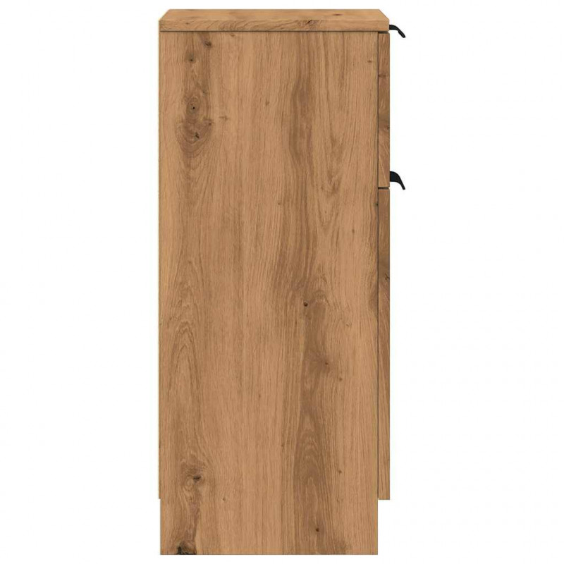 Szafki, 2 szt, dąb artisan, 30x30x70cm, materiał drewnopochodny