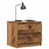 Szafka nocna, stare drewno, 50x40x43.5 cm