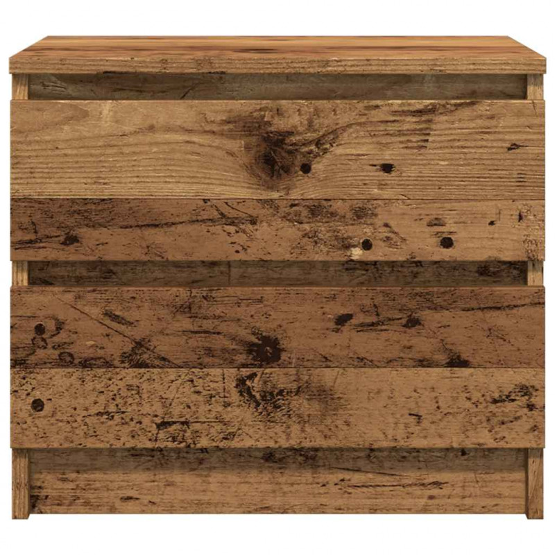 Szafka nocna, stare drewno, 50x40x43.5 cm