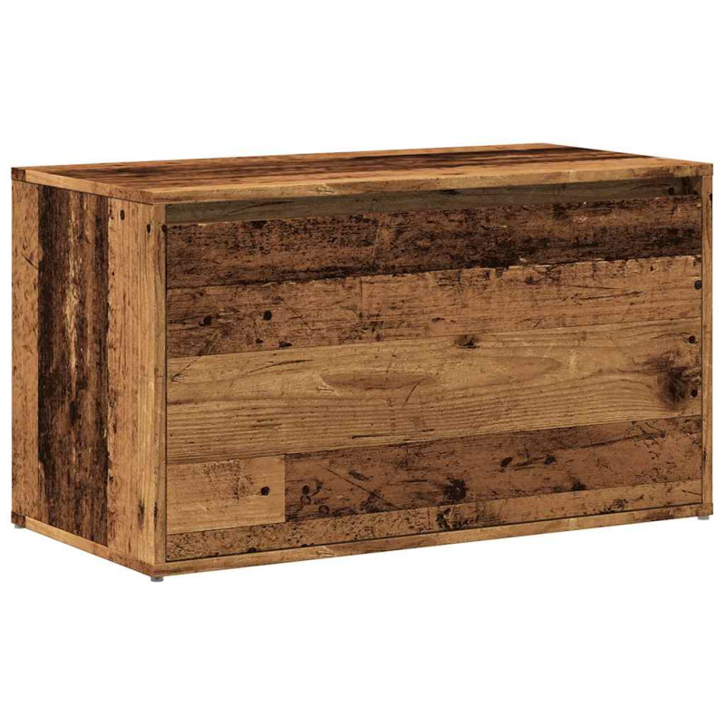 Ławka do holu 80x40x45 cm Stare drewno Drewno klejone