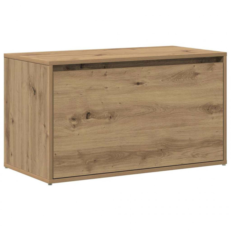Ławka do holu 80x40x45 cm Dąb rzemieślniczy Drewno klejone