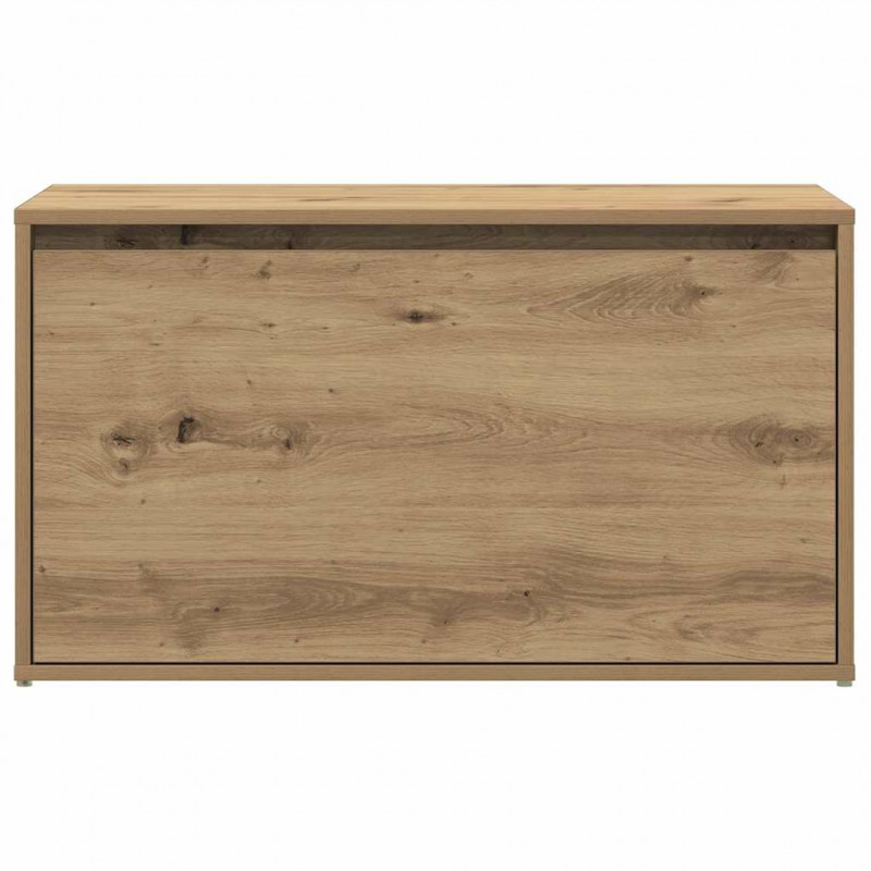 Ławka do holu 80x40x45 cm Dąb rzemieślniczy Drewno klejone