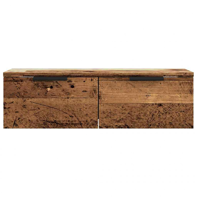 Szafka wisząca, stare drewno, 68x30x20 cm
