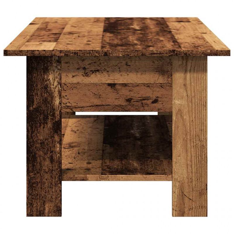 Stolik kawowy, stare drewno, 102x55x42 cm