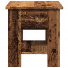 Stolik kawowy, stare drewno 40x40x42 cm materiał drewnopochodny