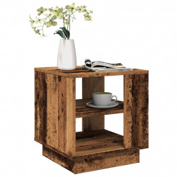 Stolik kawowy, stare drewno 40x40x43 cm materiał drewnopochodny