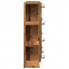 Szafka lustrzana z diodami LED Stare drewno 70x16,5x60 cm