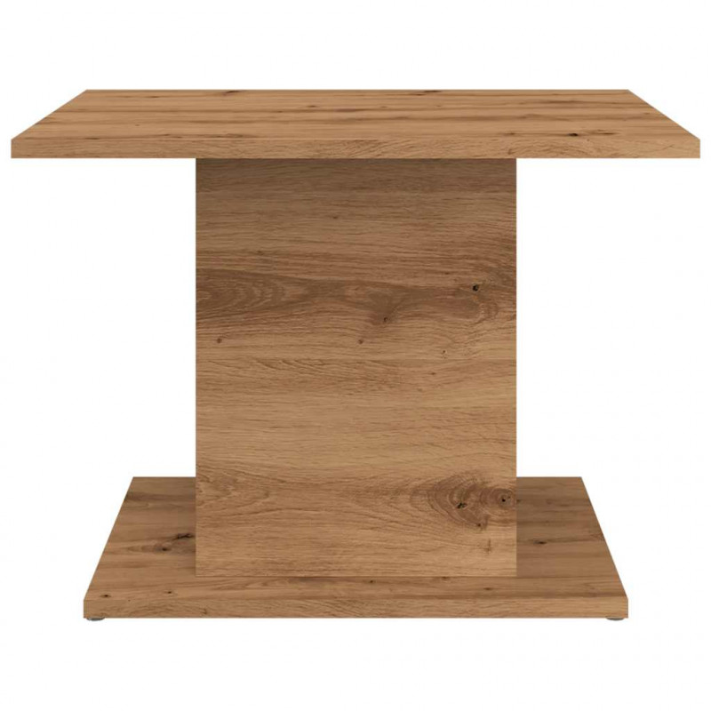 Stolik kawowy, dąb artisan, 55,5x55,5x40 cm