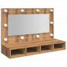 Szafka lustrzana z oświetleniem LED Artisan Oak 90x31,5x62 cm