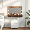 Szafka lustrzana z oświetleniem LED Artisan Oak 90x31,5x62 cm