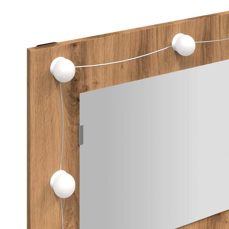 Szafka lustrzana z oświetleniem LED Artisan Oak 90x31,5x62 cm