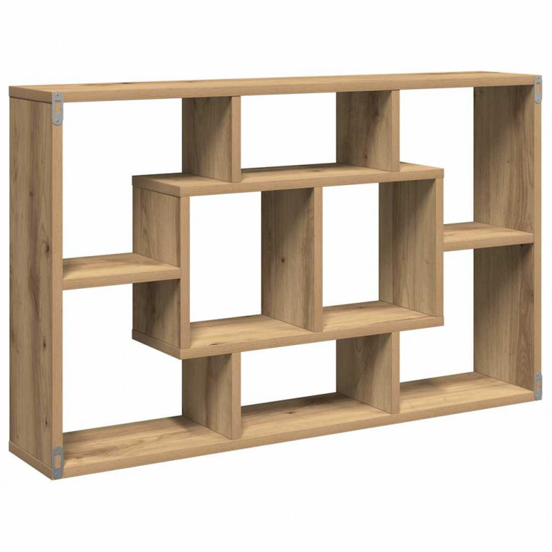 Półka ścienna Artisan Oak 85x16x52,5 cm Drewno konstrukcyjne