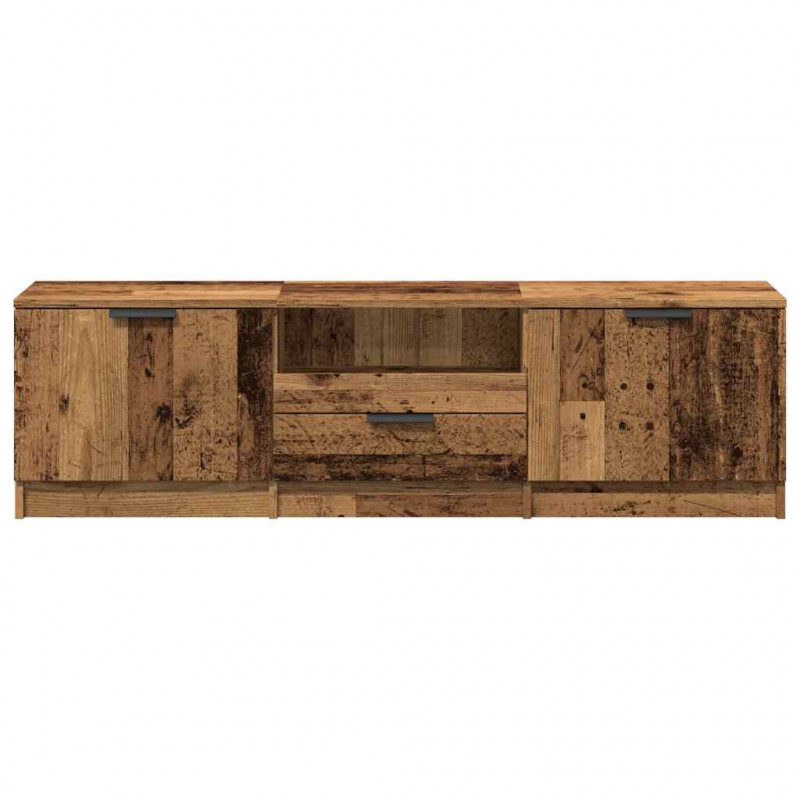 Szafka pod telewizor, stare drewno, 140x35x40 cm
