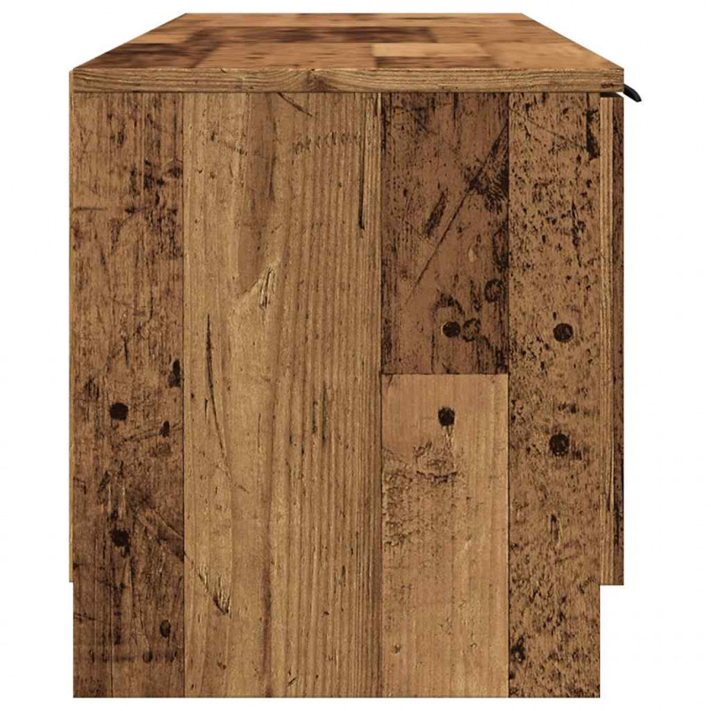Szafka pod telewizor, stare drewno, 140x35x40 cm