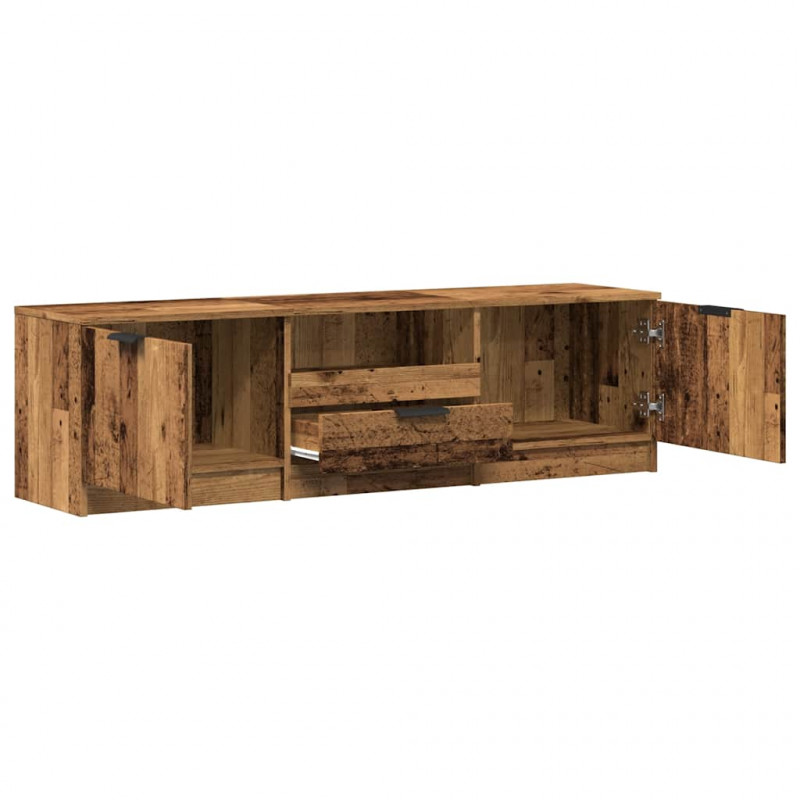 Szafka pod telewizor, stare drewno, 140x35x40 cm
