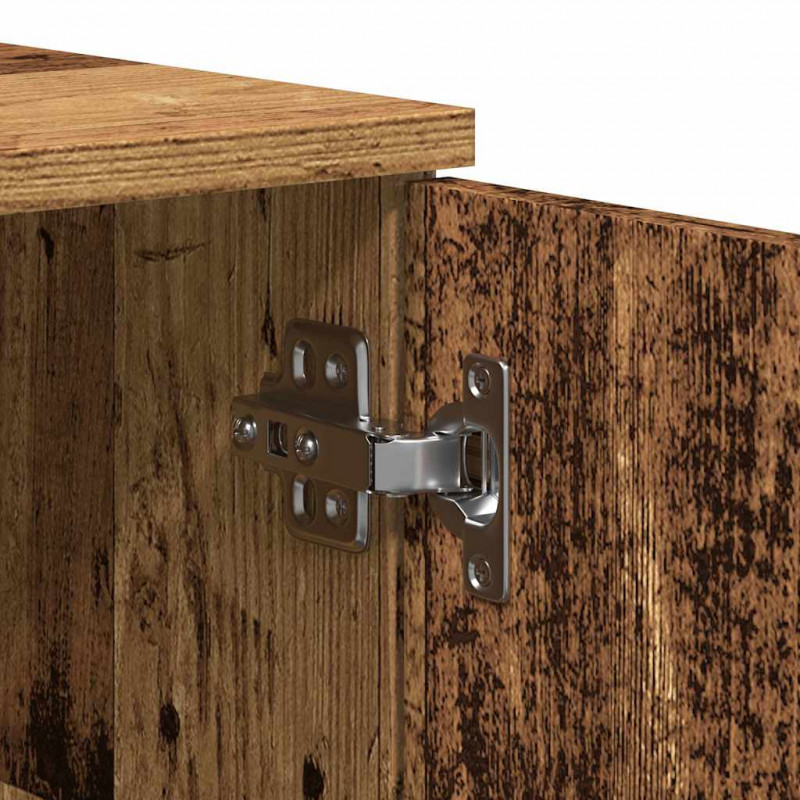 Szafka pod telewizor, stare drewno, 140x35x40 cm