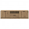 Szafka RTV Artisan Oak 140x35x40 cm Drewno konstrukcyjne