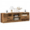 Szafka pod telewizor, stare drewno, 150x33,5x45 cm