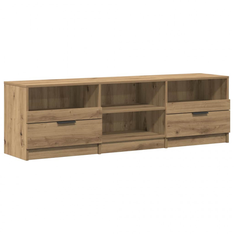 Szafka pod telewizor, dab artisan, 150x33,5x45 cm