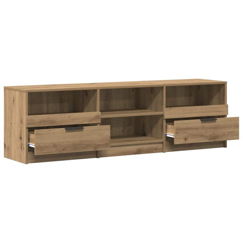 Szafka pod telewizor, dab artisan, 150x33,5x45 cm