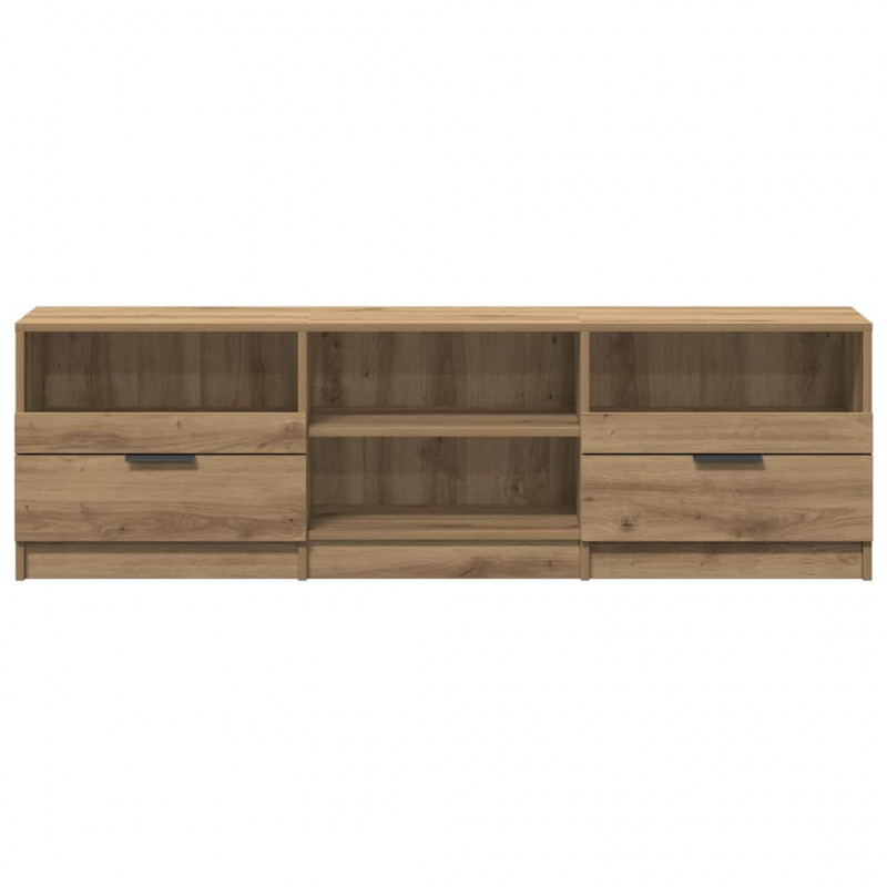 Szafka pod telewizor, dab artisan, 150x33,5x45 cm